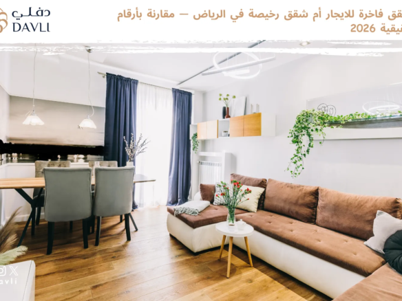 شقق فاخرة للايجار