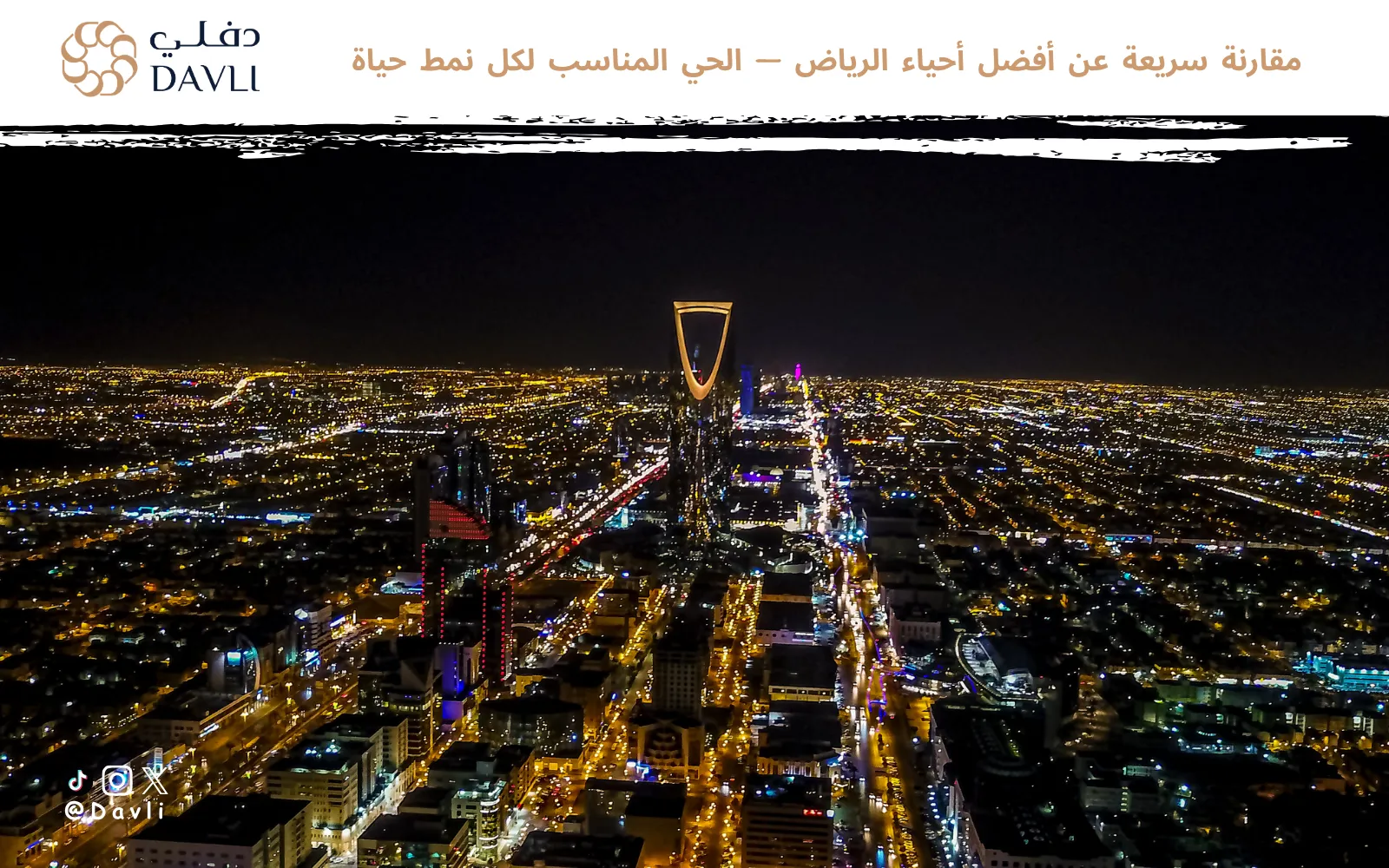 مقارنة أحياء الرياض