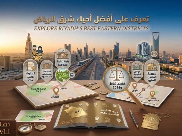 احياء شرق الرياض