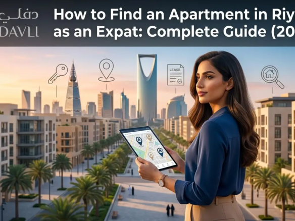 how to find apartment riyadh expat